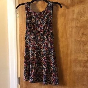 Medium floral mini dress